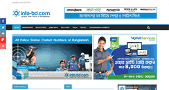 Desktop Screenshot of info-bd.com